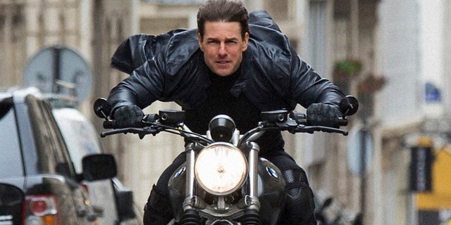 This image released by Paramount Pictures shows Tom Cruise in a scene from 