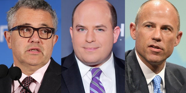 CNN pundits Jeffrey Toobin and Brian Stelter discussed their role in turning Michael Avenatti into a household name.