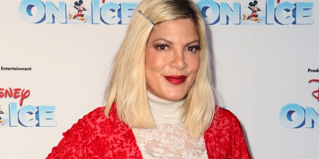 Tori Spelling spoke out against being bullied as a teenager by 'internet trolls' while on 'Beverly Hills, 90210.'