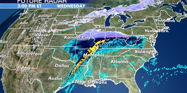 Heavy rain and possible severe storms will impact the region through Wednesday.