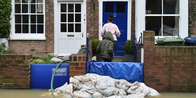 Flood-hit communities in England are bracing for further heavy rain as river levels continue to threaten to breach barriers, in the aftermath of Storm Dennis which has swept northern Europe.