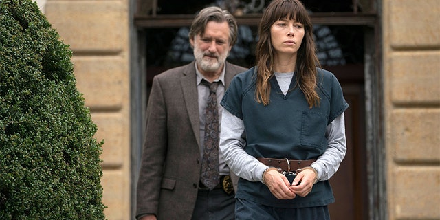 Bill Pullman and Jessica Biel in 'The Sinner.'