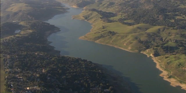 The Anderson Reservoir is a crucial water supply for some two million customers in Northern California.