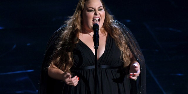 Chrissy Metz performs onstage during the 92nd Annual Academy Awards at Dolby Theatre.