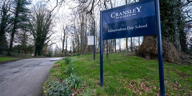 Cransley School in Northwich, England.