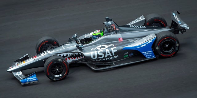 Daly used a different version of the design on the previous generation of the Indycar race car.