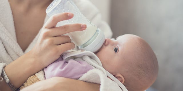 The CDC says ‘breast milk is the best source of nutrition for most babies’ and it ‘can also help protect you and your baby against some short- and long-term illnesses and diseases.’ However, the health agency notes that formula can be used if a mother chooses to or can't produce enough breast milk.