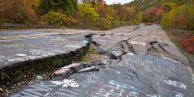 The underground fire in Centralia has burned since 1962. The intense heat ruptured the earth and leaked dangerous smoke and gases into the community. Experts say the fire may burn for another century.