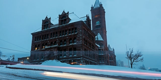Duluth, Minn. sees an average of 83 inches of snow.