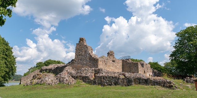 Kuusisto Bishop ruins in Kaarina, Finland. Marko Saarinen was using his metal detector in a city park in Kaarina when he dug up the blue-stoned, silver ring