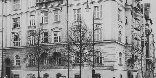 14 Prinzregentenplatz Platz, Munich where Alice Frank Stock lived as a child. (Credit: SWNS)