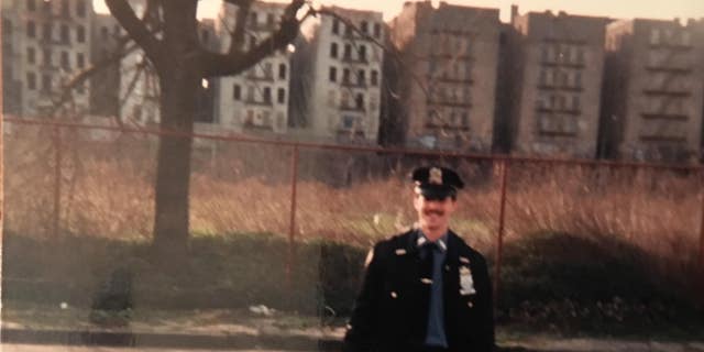 Retired NYPD Bronx detective, Malcolm Reiman, in 1984.