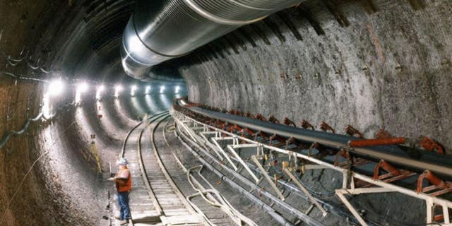 Lab experiments have found a potential vulnerability in canisters that the U.S. government plans to use for nuclear waste storage underground, perhaps beneath Yucca Mountain in Nevada, seen above.