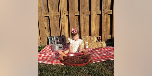 Paul and Denise Morales decided to do something a little different to celebrate their daughter Calista's first birthday.