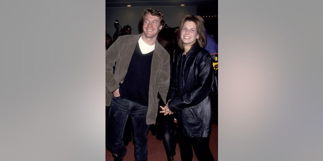 Tate Donovan and Sandra Bullock during their relationship.
