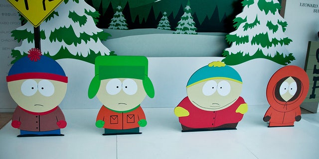 Stan Marsh, Kyle Broflovski, Eric Cartman and Kenny McCormick attend The Paley Center for Media presents special retrospective event honoring 20 seasons of 'South Park' at The Paley Center for Media on September 1, 2016, in Beverly Hills, California. (Photo by Tibrina Hobson/Getty Images)