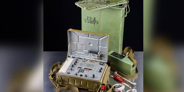 The Soviet spy radio was found buried beside a path through a former forest near the German city of Cologne, a few miles from a nuclear research center and a military airbase. (Credit: Jürgen Vogel/LVR-LandesMuseum Bonn)