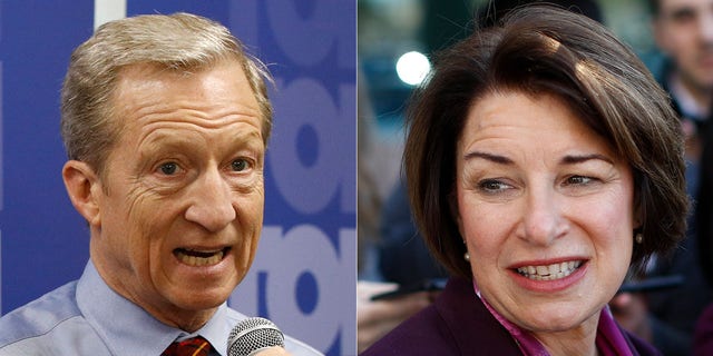 Presidential hopefuls Tom Steyer and Amy Klobuchar each reportedly drew a blank when asked to name the president of Mexico during a campaign event in Nevada.