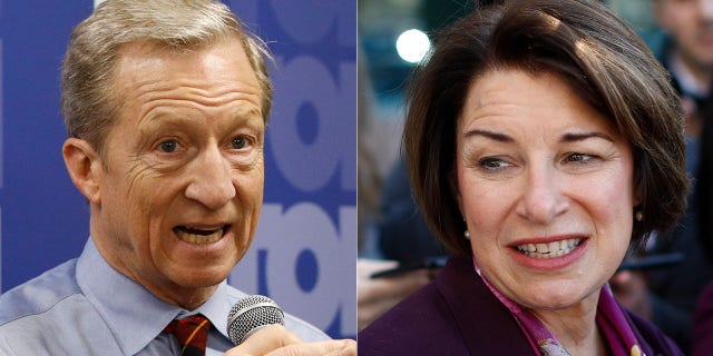 Presidential hopefuls Tom Steyer and Amy Klobuchar each reportedly drew a blank when asked to name the president of Mexico during a campaign event in Nevada.