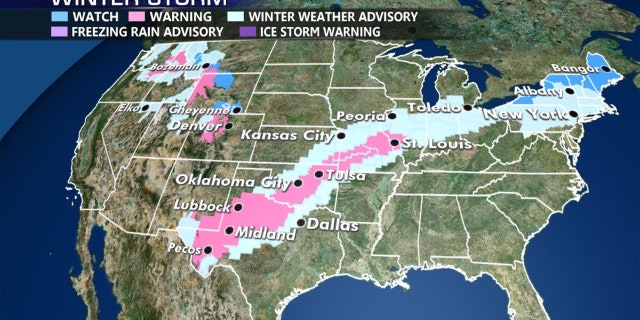 Winter Storm Leaves Stunning Sight At Colorado S Garden Of The