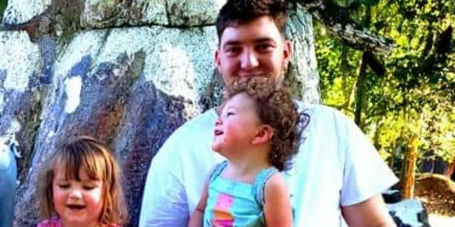 Jake Tabor, 25, was driving to work in Willis, just 50 miles north of Houston, on Tuesday at around 4 a.m. when he struck a deer and veered off the road into a fence where he was impaled by a two-inch rod.