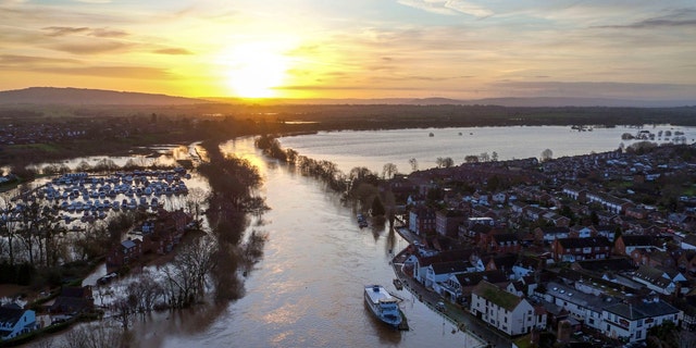 Britain's Environment Agency issued severe flood warnings Monday, advising of life-threatening danger after Storm Dennis dumped weeks' worth of rain in some places.