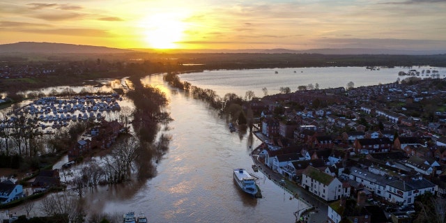 Britain's Environment Agency issued severe flood warnings Monday, advising of life-threatening danger after Storm Dennis dumped weeks' worth of rain in some places.