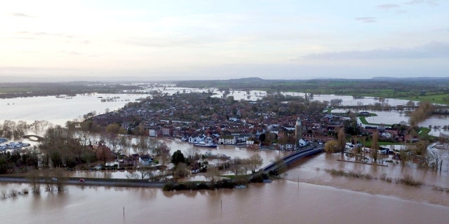 Britain's Environment Agency issued severe flood warnings Monday, advising of life-threatening danger after Storm Dennis dumped weeks' worth of rain in some places.