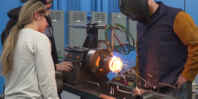 PCT's welding lab is one of the largest in the country.