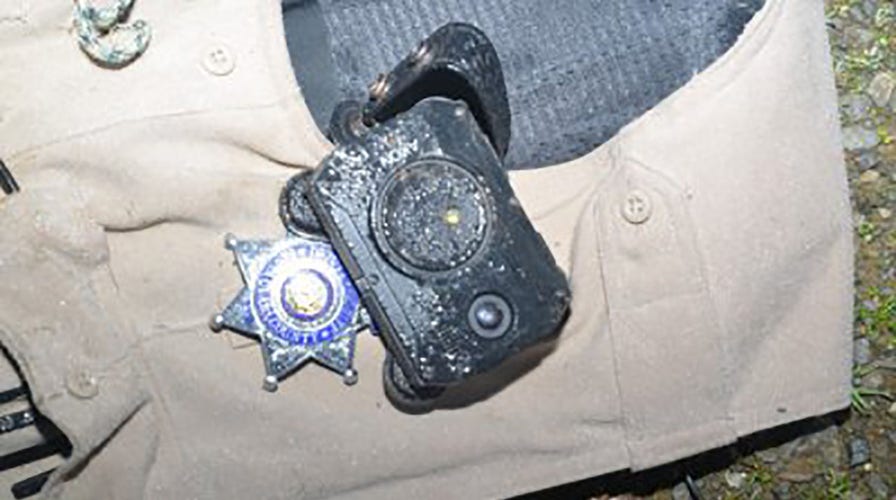 California Deputy Lucky To Be Alive After Bodycam Blocks Bullet During ...