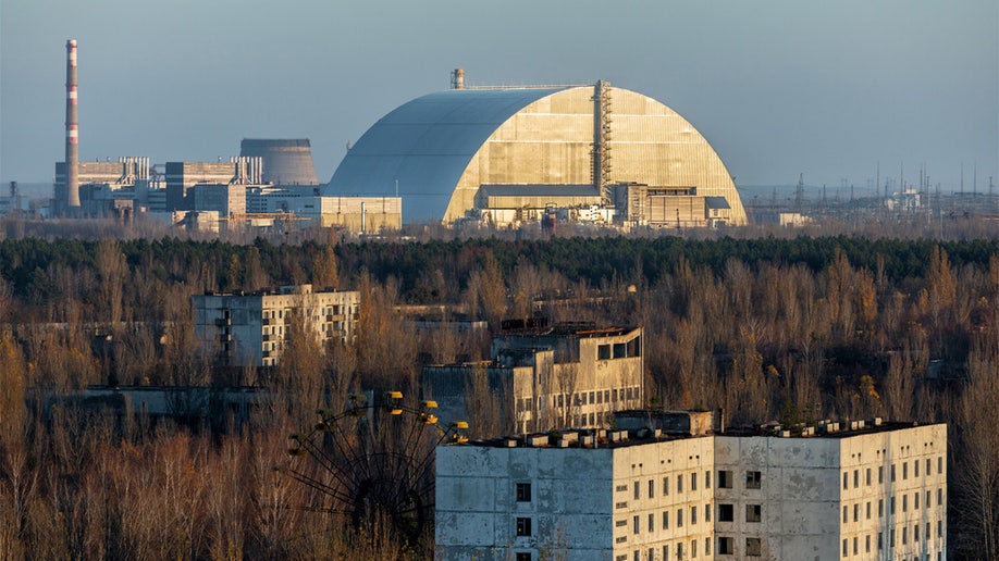 Chernobyl nuclear power plant in Ukraine