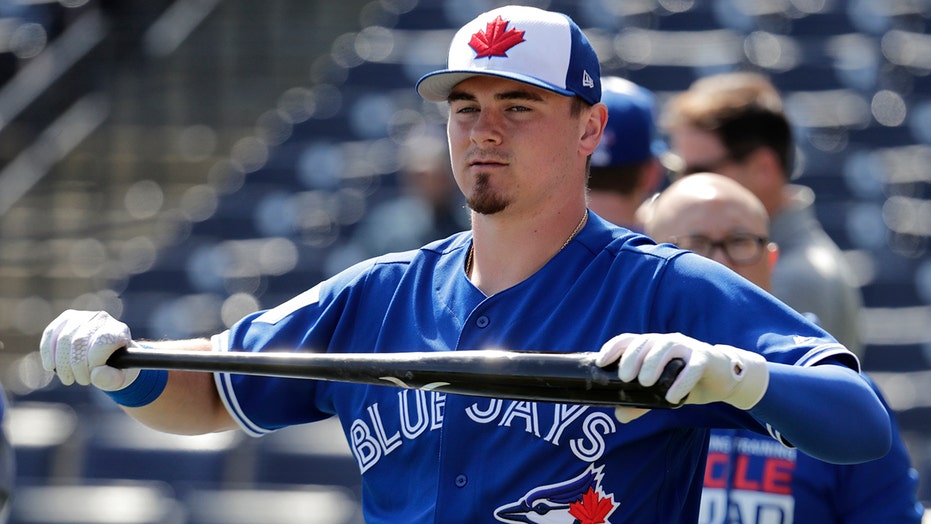 Image result for Toronto Blue Jays catcher Reese McGuire for indecent exposure