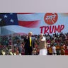 President Trump and Indian Prime Minister Narendra Modi wave after a "Namaste Trump," event at Sardar Patel Gujarat Stadium, in Ahmedabad, India.?