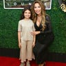 Former 'Teen Mom' star Farrah Abraham kept daughter Sophia Abraham close as they attended Debbie Durkin’s EcoLuxe Lounge in celebration of the Oscars sponsored by K-Lab Luxury Skincare Collection and Ettitude over the weekend at the Beverly Hilton Hotel in Beverly Hills, Calif.