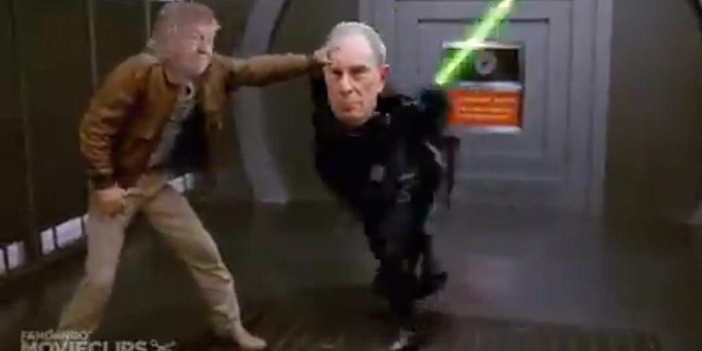 Trump mocks 'Mini Mike' with 'Spaceballs' meme after Bloomberg hits POTUS with 'Star Wars'