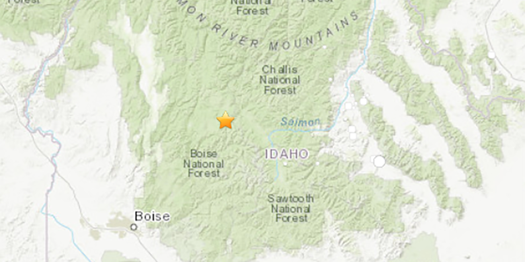 Idaho earthquake measured at magnitude 6.5; state's largest in nearly 40 years