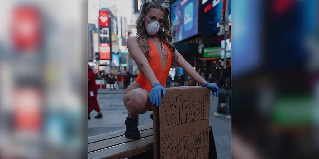 Instagram model takes to streets amid coronavirus outbreak, in skimpy outfi...