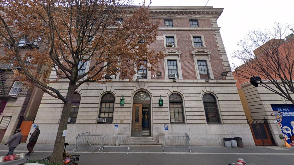 NYPD's 32nd Precinct in Harlem.