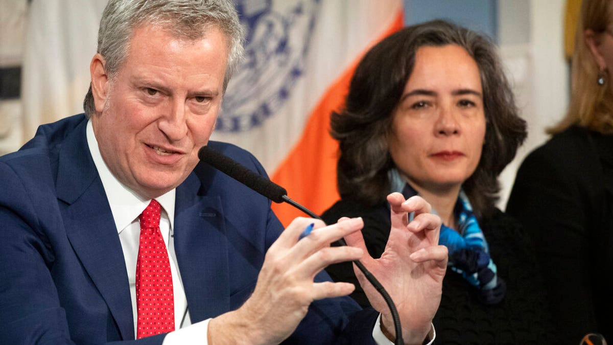 De Blasio said Thursday that he hoped “to keep as much normalcy in society as possible” and refrain from widespread bans and closures in the city.
