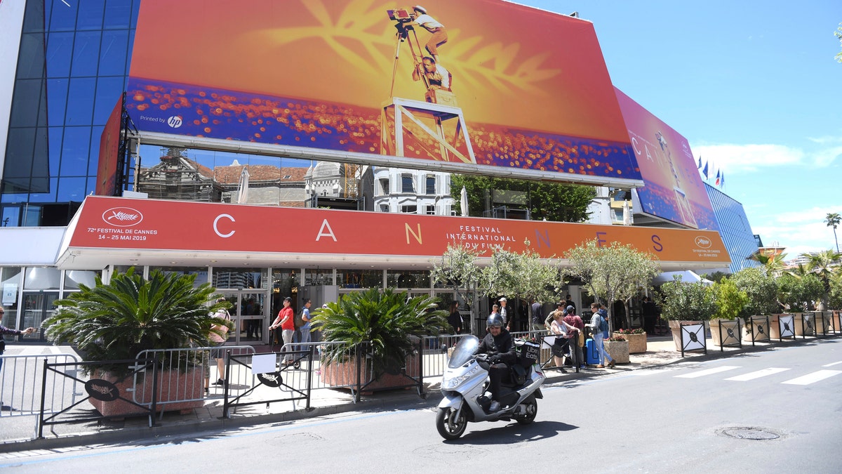 The Palais des festivals during the 72nd international film festival, Cannes, southern France.