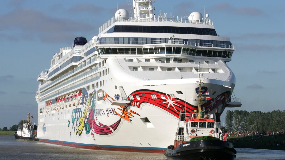 A file photo of the cruise liner Norwegian Jewel. (AP Photo/Joerg Sarbach)