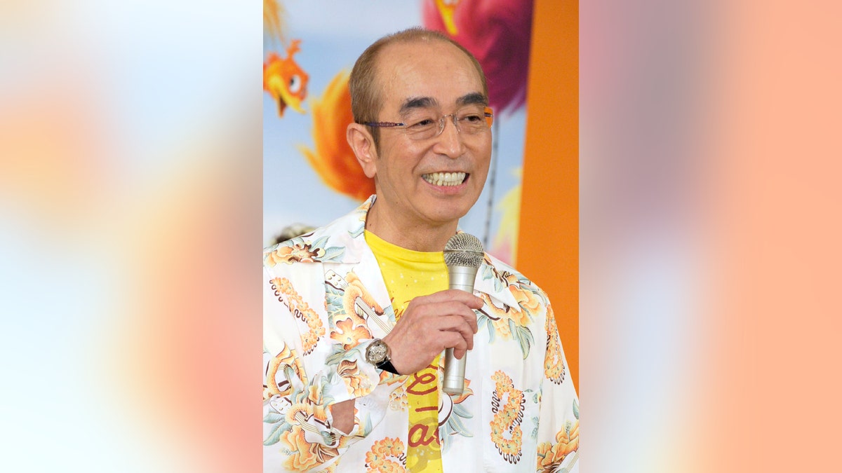 Japanese comedian Ken Shimura, seen here in 2012, gained fame in a prime-time comedy show.