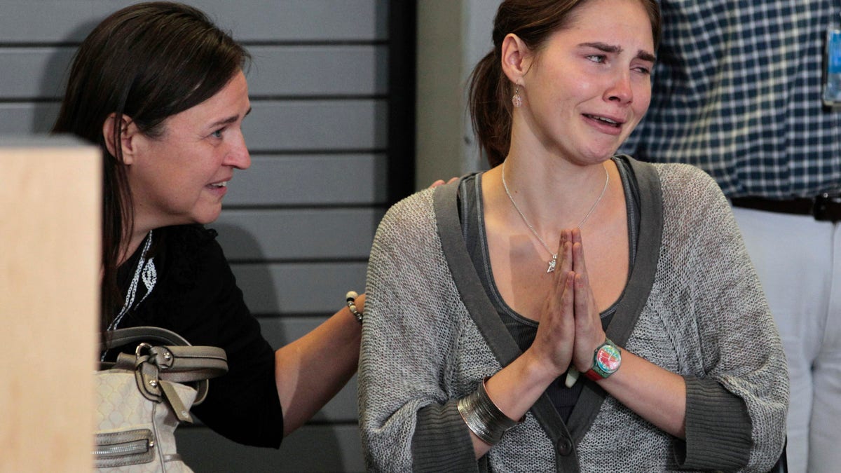 FILE -- Amanda Knox. (AP Photo/Ted S. Warren)
