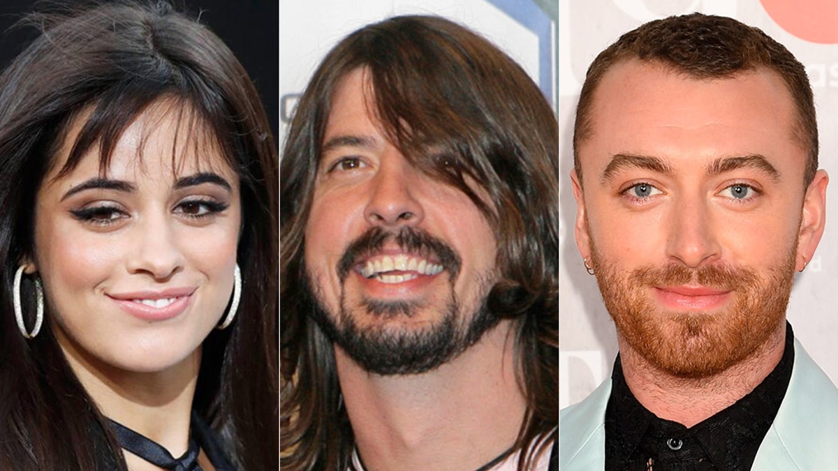 Camila Cabello, Dave Grohl, Sam Smith are just some of the artists who will perform on “FOX Presents the iHeart Living Room Concert for America.”