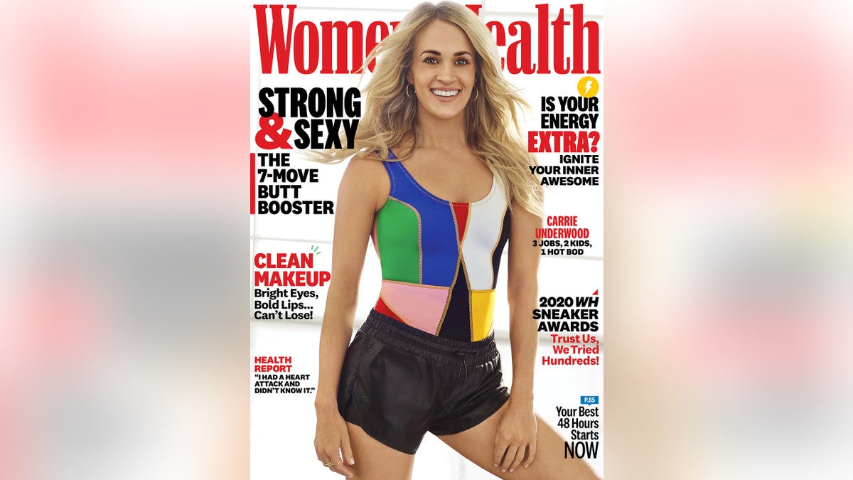 Carrie Underwood explained her diet regimen in a new issue of Women's Health.