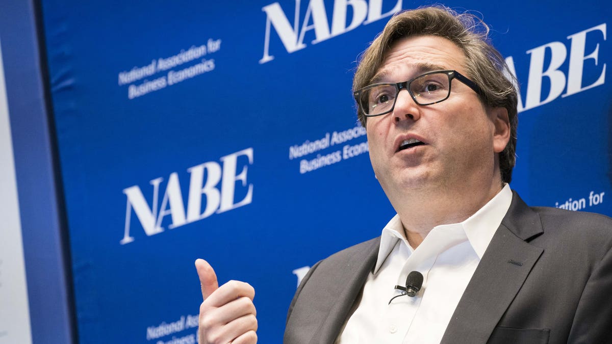 Jason Furman, professor at Harvard University's John F. Kennedy School of Government, speaks during the National Association of Business Economics (NABE) economic policy conference in Washington, D.C., U.S., on Tuesday, Feb. 25, 2020. Sarah Silbiger/Bloomberg via Getty Images