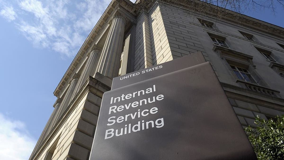 The Internal Revenue Service Building is seen in Washington DC