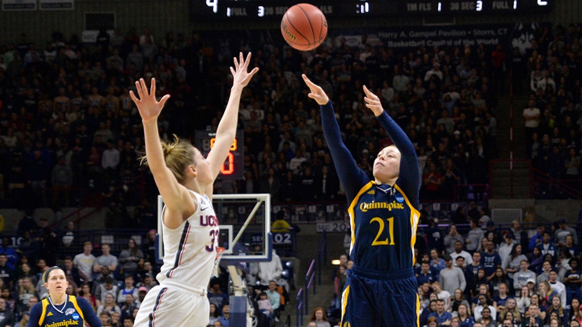 Jen Fay led Quinnipiac to MAAC titles in 2018 and 2019. (Photo by Williams Paul/Icon Sportswire via Getty Images)