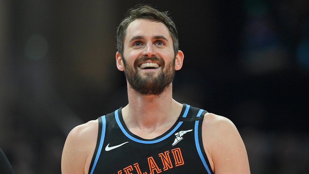 Cleveland Cavaliers forward Kevin Love. (David Richard-USA TODAY Sports)