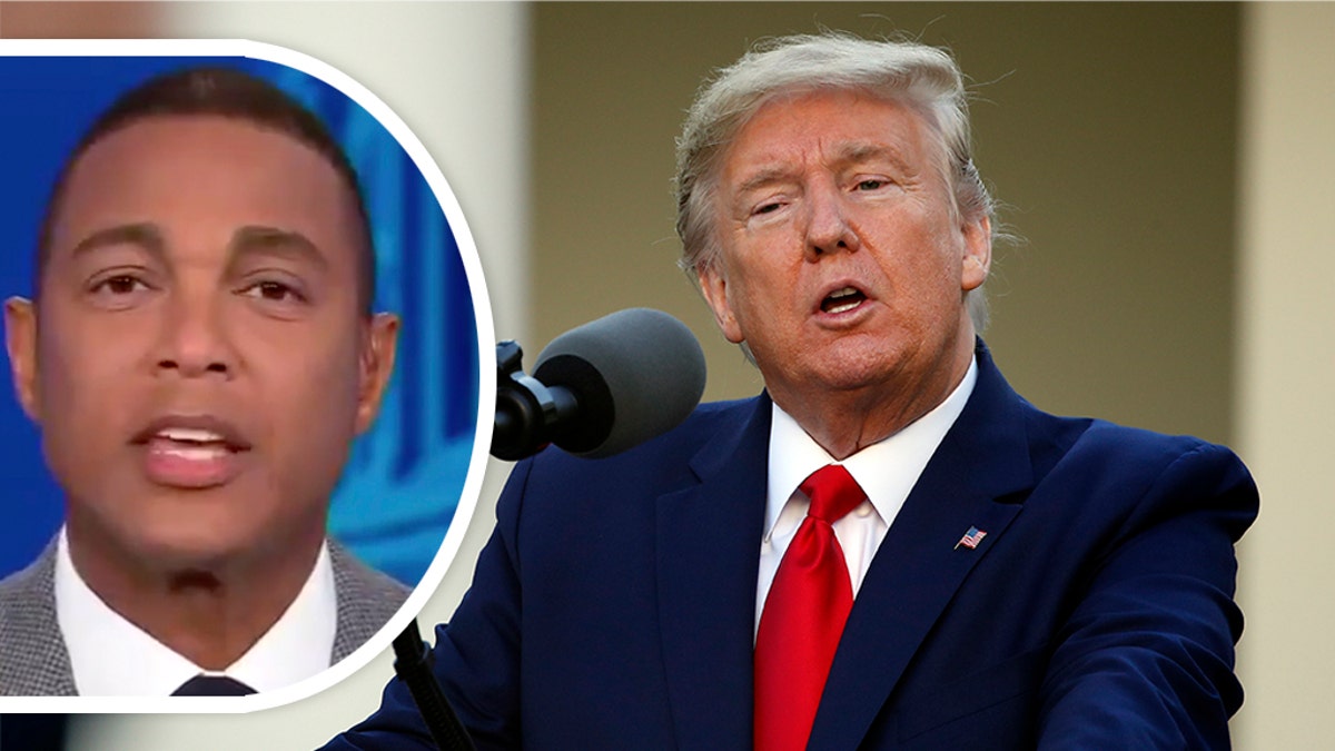 CNN’s Don Lemon suggested that President Trump appeared to be “hopped up” on a performance-enhancing drug. (AP Photo/Alex Brandon)